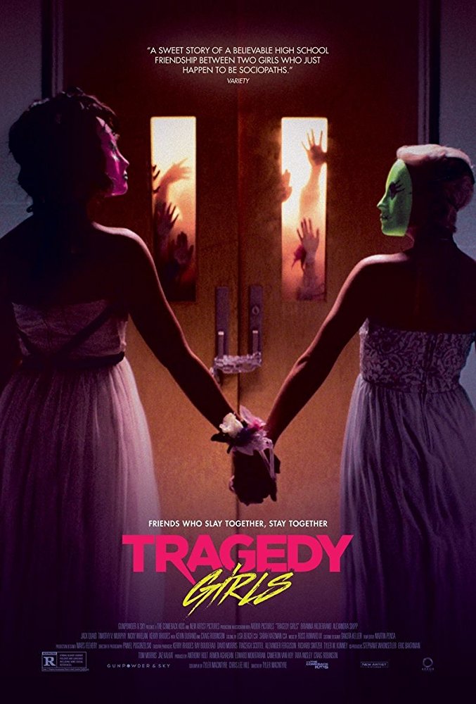 miserym's tweet image. Slasher temelindeki belirli kalıpları fazla kullanmayıp, kendine has bir formül kullanan ama epey eğlendiren #TragedyGirls, The Babysitter, Better Watch Out, The Final Girls sevenleri üzmeyecek türden olmuş. imdb.com/title/tt385927…