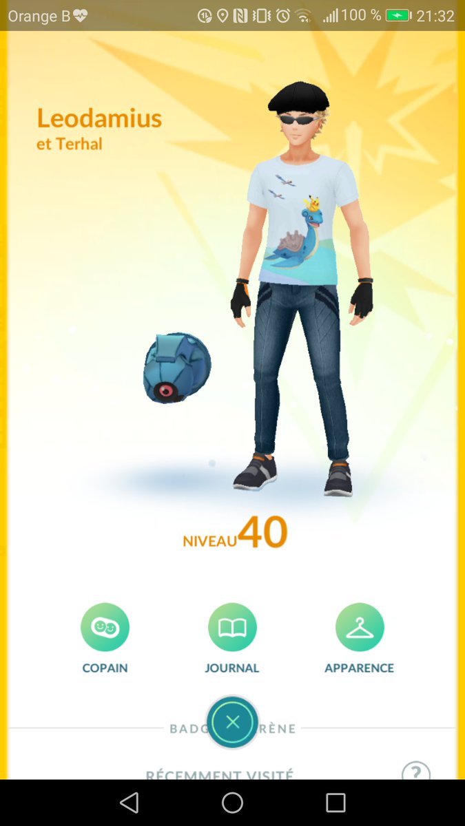 Bon, aller, je l'ai mis pour la cause du #EarthDay, une belle initiative de <a href="/NianticLabs/">Niantic</a>, en espérant que ce ne soit pas la dernière :)
(Demain, retour à la veste)