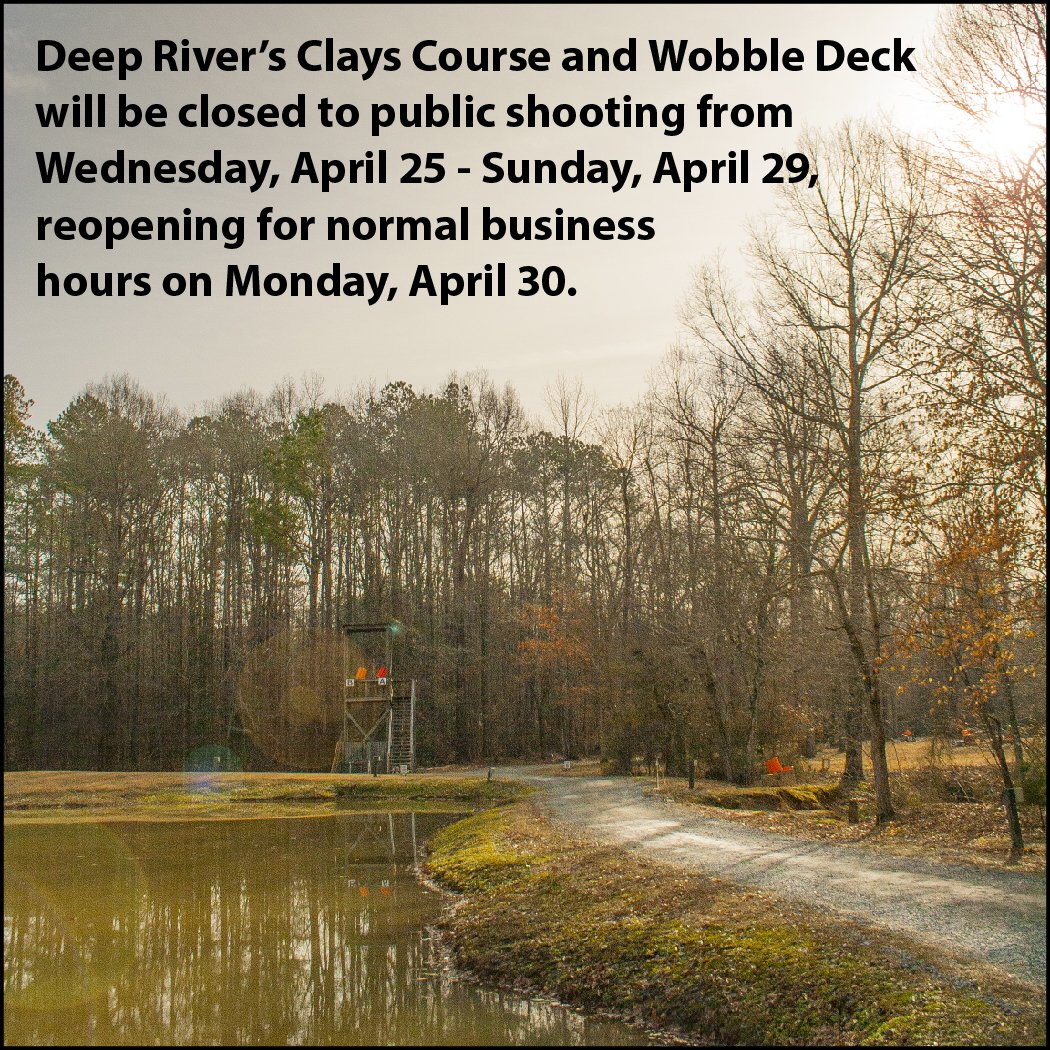 DeepRiverSC's tweet photo. The big week is upon up! Friday through Sunday - competitions, food trucks, numerous exhibitors from around the globe, no gate fees and best of all, you're invited!
#nogatefee #foodtruck #vendors #exhibitors #outdoors #fun #familyfun #RaleighNC #shootingsports #southern #shotgun https://t.co/aF888NjPEY