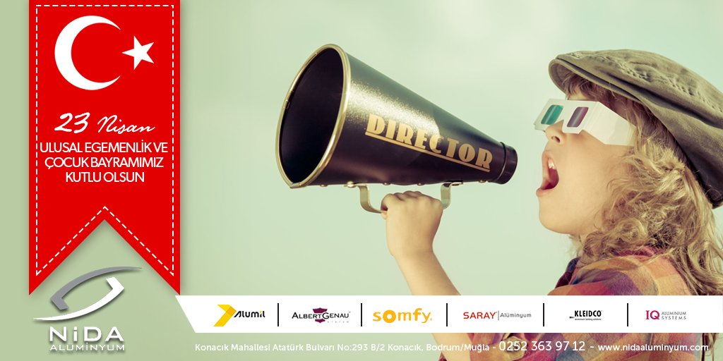 NİDA ALÜMİNYUM
📞0252 363 97 12
nidaaluminyum.com
📍23 NİSAN ULUSAL EGEMENLİK VE ÇOCUK BAYRAMI KUTLU OLSUN...

#otomatikpanjur #garajkapısı #dusakabin #guneskırıcı #acilcıkıs #yagınkapıları #mayajans #konacık #mugla #cephesistemleri #23NİSAN #ULUSALEGEMENLİKVEÇOCUKBAYRAMI