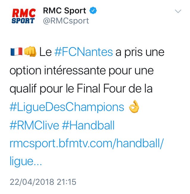 HBCNantes's tweet photo. 🤔 Alerte Boulette @RMCsport ! https://t.co/lsIAM6m7fE