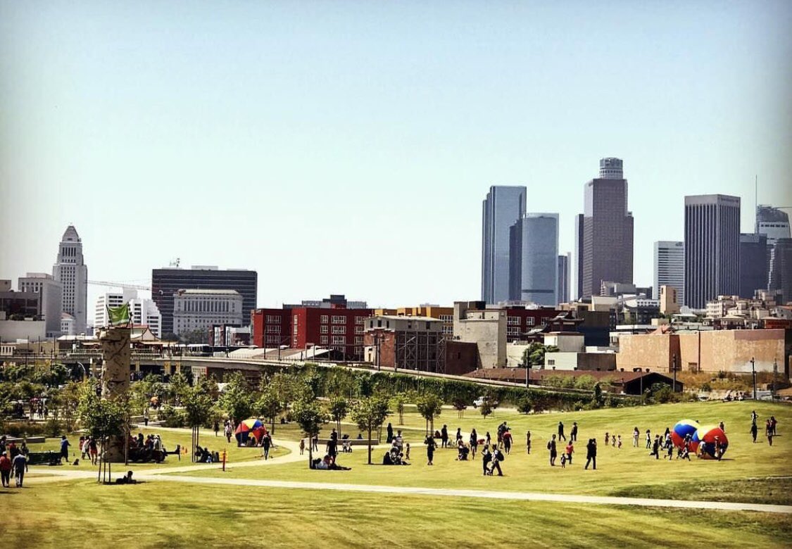 RepJimmyGomez's tweet photo. Celebrate the 1st anniversary of the Los Angeles State Historic Park re-opening by walking, running, or biking 32 acres of open space in #CA34! #LASHP is a beautiful public space in #Chinatown where people of all ages, backgrounds, and interests can enjoy nature. https://t.co/WzJ6iP1dve