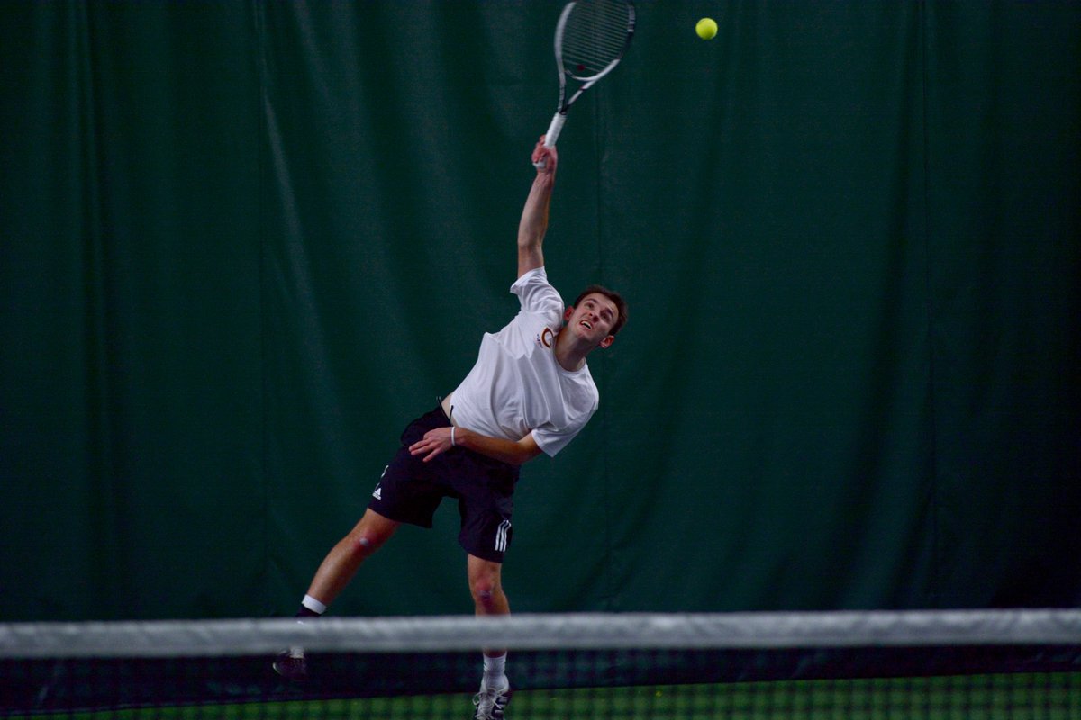 CobberSID's tweet photo. MIAC Playoff Qualifiers!

David Youngs wins the 2nd set 6-4 and clinches the both the match and a MIAC Playoff birth for @CobberTennis. https://t.co/zkMHkiDG9S