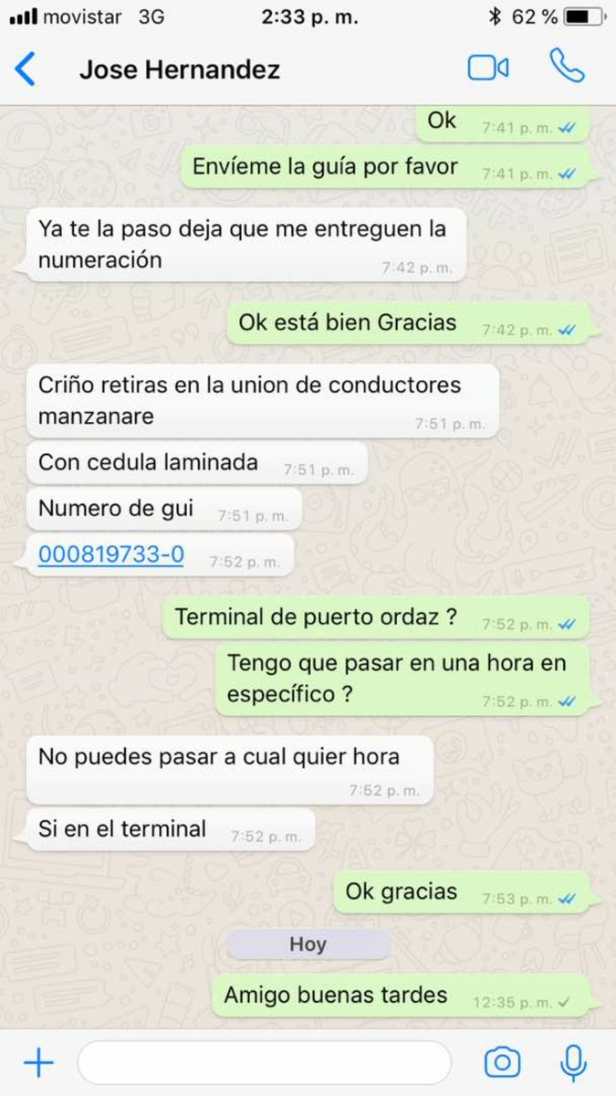 ElaFerris's tweet photo. El sr que tiene una supuesta distribuidora ofreció las ampollas por cierto valor, se le hizo el pago y ahora no aparece @DouglasRicoVzla https://t.co/ks1FMAhU4B