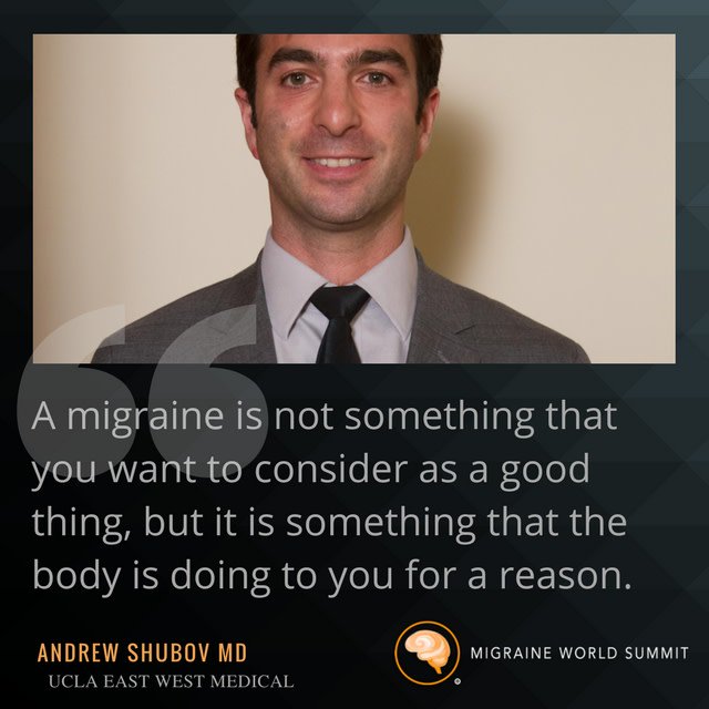 MigraineSummit's tweet photo. For a free preview, tomorrow watch to Asst. Professor Andrew Shubov @UCLAHealth discuss using #acupressure and #acupuncture for #headache and #migraine #MWS18 Register for your free ticket: https://t.co/7YJ341R5v3 https://t.co/yTHYCNEKBA