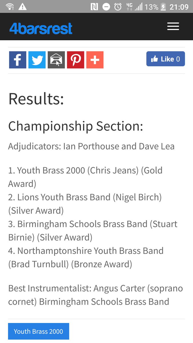 LionsYouthBrass's tweet photo. Simply amazing 🎼 #NYBBC2018 https://t.co/Fx3tTXziBe