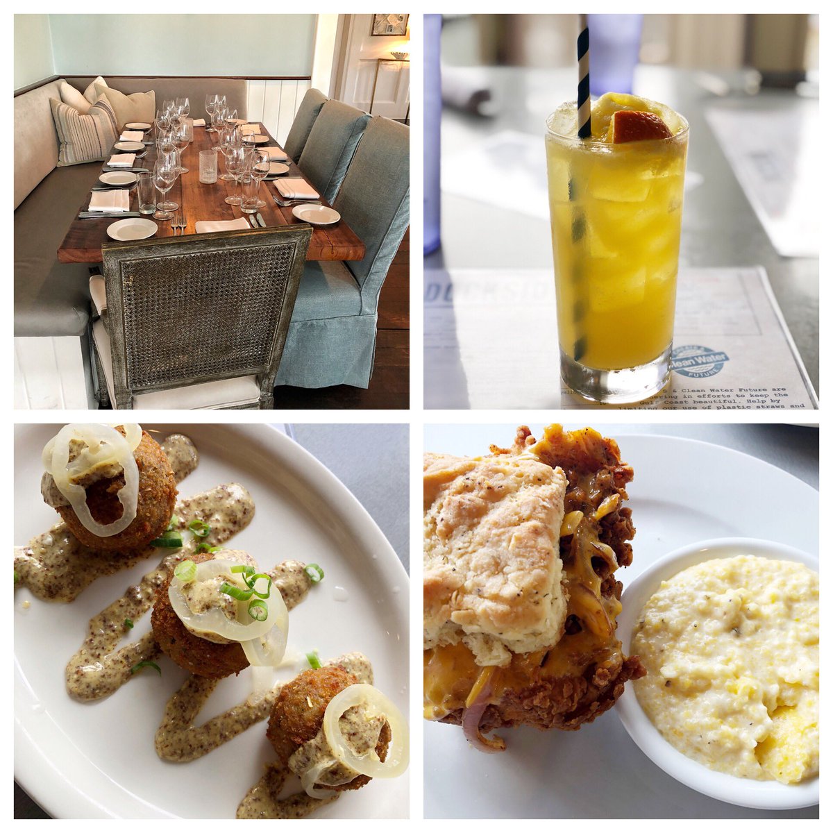 Clarissa_Laskey's tweet photo. We just had an incredible lunch at @fishersobm  — delicious friend chicken, grits and much more, all with an incredible view. @VisitALBeaches 

Follow along and keep voting on the #BeachMomcation fun! #ad https://t.co/PazFexMrQg