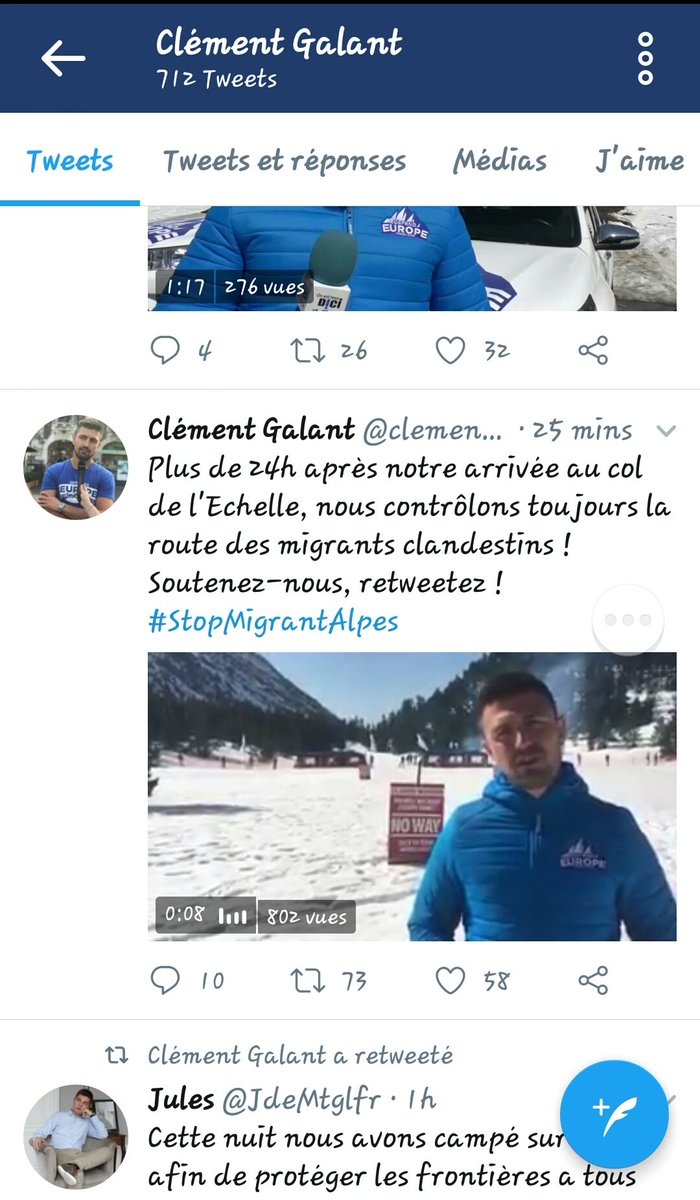 Circonscripti18's tweet photo. Ci-dessous le profil d'un des porte - paroles #GenerationIdentitaire qui a été suspendu et qui n'apparaît plus sur mon tweet.
#StopGenerationIdentitaire https://t.co/xWMjZOjU8K