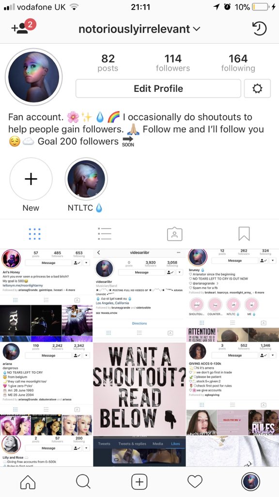 ohlukerh's tweet photo. Hiiii 👋🏼 I also have an Instagram account please make sure to follow me 😌 #ArianaGrande #NoTearsLeftToCry #notearslefttocry💧 #LM5 #GloryDays #NoTearsLeftToCryVideo #NoTearsLeftToCryOutNow #BuyNoTearsLeftToCry #StreamNoTearsLeftToCry #WatchNoTearsLeftToCryVideo #AG4 https://t.co/FF8PJFGMtr