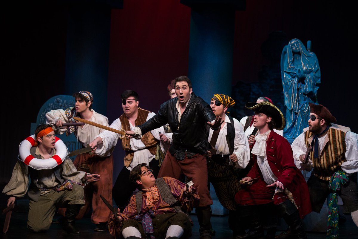 CraneOperaEns's tweet photo. And this goofy group of Pirates knocked 'em out of their seats!  Finer men you will not find.  Now:  time to walk the plank!  #SUNYPotsdam #potsdamproud #MakeItCrane https://t.co/e7WDNtSZ3R