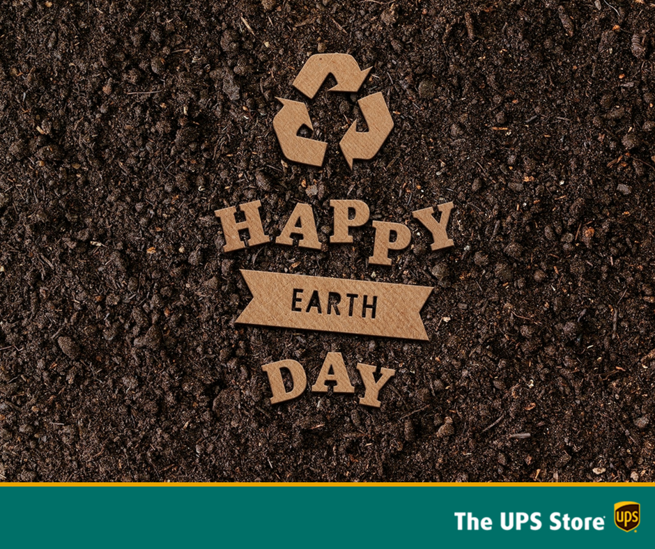 TheUPSStore5637's tweet photo. Share your small business tips for #GoingGreen - not just today for #EarthDay, but all year long. https://t.co/tEosnpDdct