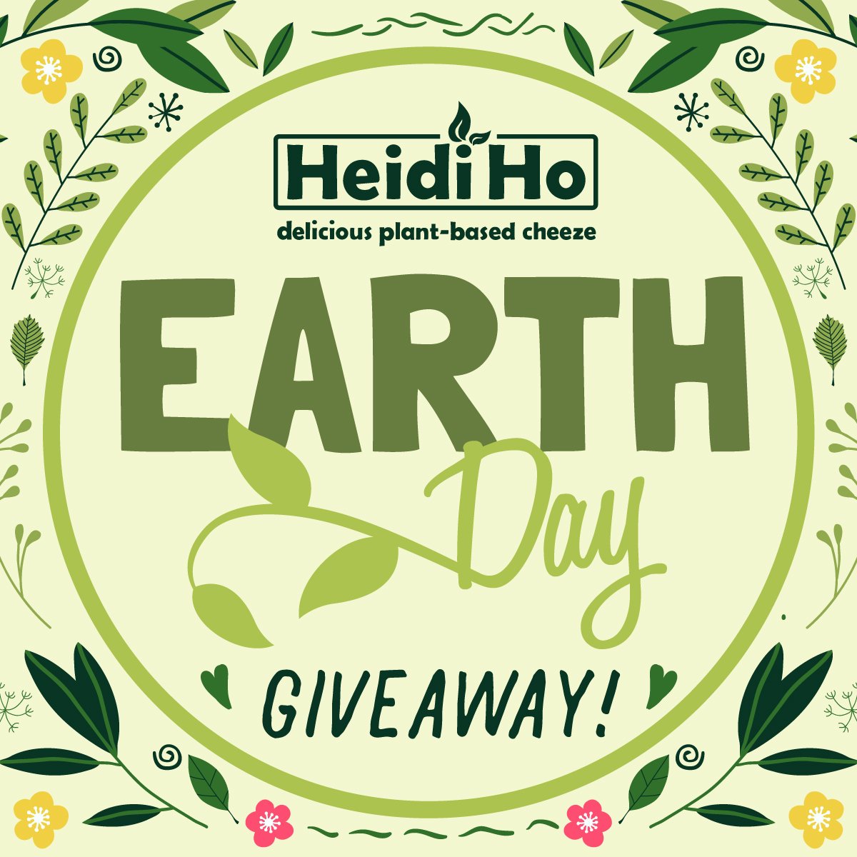 Happy Earth Day from team Heidi Ho! Tag a friend in the comments for the chance to win free Cheeze! We’ll pick the winner on Monday 4/23 🌎. More at heidiho.com! #earthday #giveaway #freecheeze