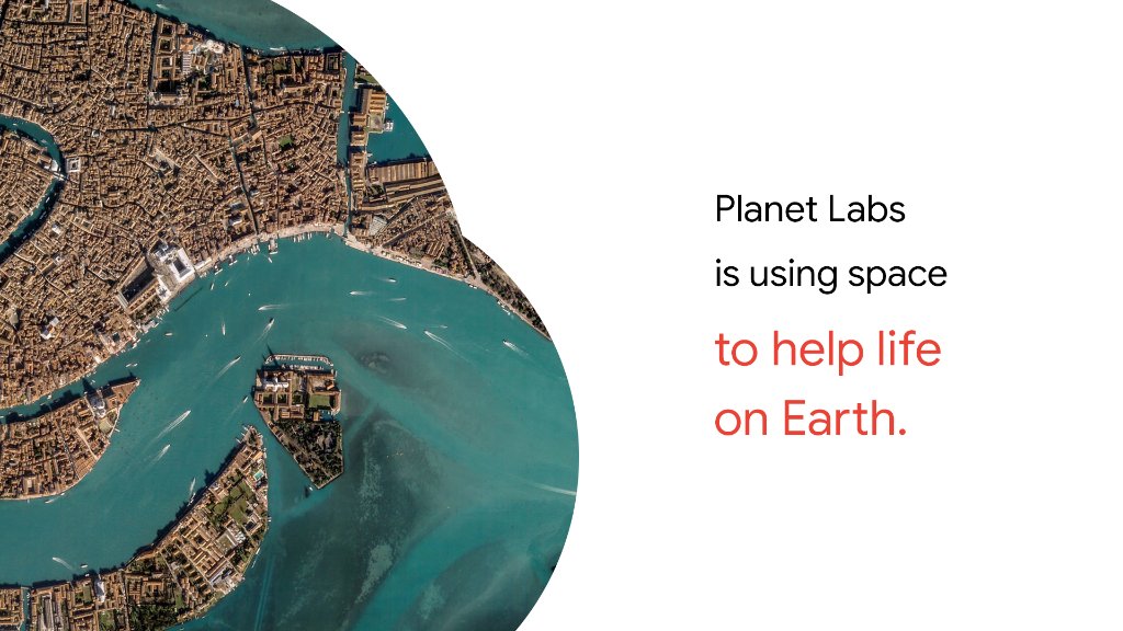 Will4Planet's tweet photo. Thx @googlecloud for partnering to store &amp; enable our clients to compute on millions of images downlinked daily! RT @googlecloud: With data imaging, @planetlabs is making global change visible, accessible, &amp; actionable. https://t.co/lrKQ2cpZky #EarthDay https://t.co/PTHU6RJLyn