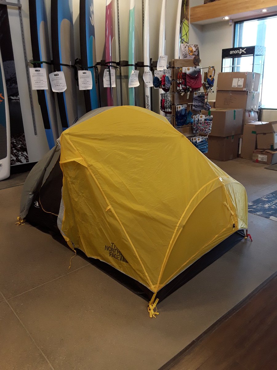 Come check out our new two person north face tent