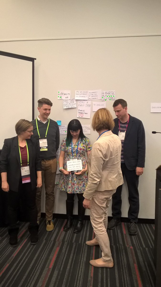 MichaelMallari's tweet photo. RT @interactionsMag What does HCI do for as well as to society? @interactionsMag decided to sit in on the workshops #HCI4Blockchain &amp; #sociallyacceptableCHI that have been discussing this question. #CHI2018 https://t.co/pm0LJOknAr