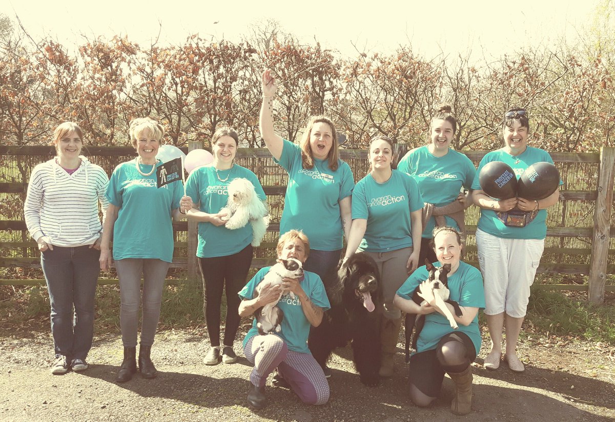 Over £400 raised at our charity dog bathing day today.  We all worked hard. #ovariancancer #cancer #ovariancanceraction #teamsurneyfarm #charity #lookingforsponsorship #dogsoftwitter #dogparlour #dogs #pamperday #raisingmoney #prostatecancer #retweet