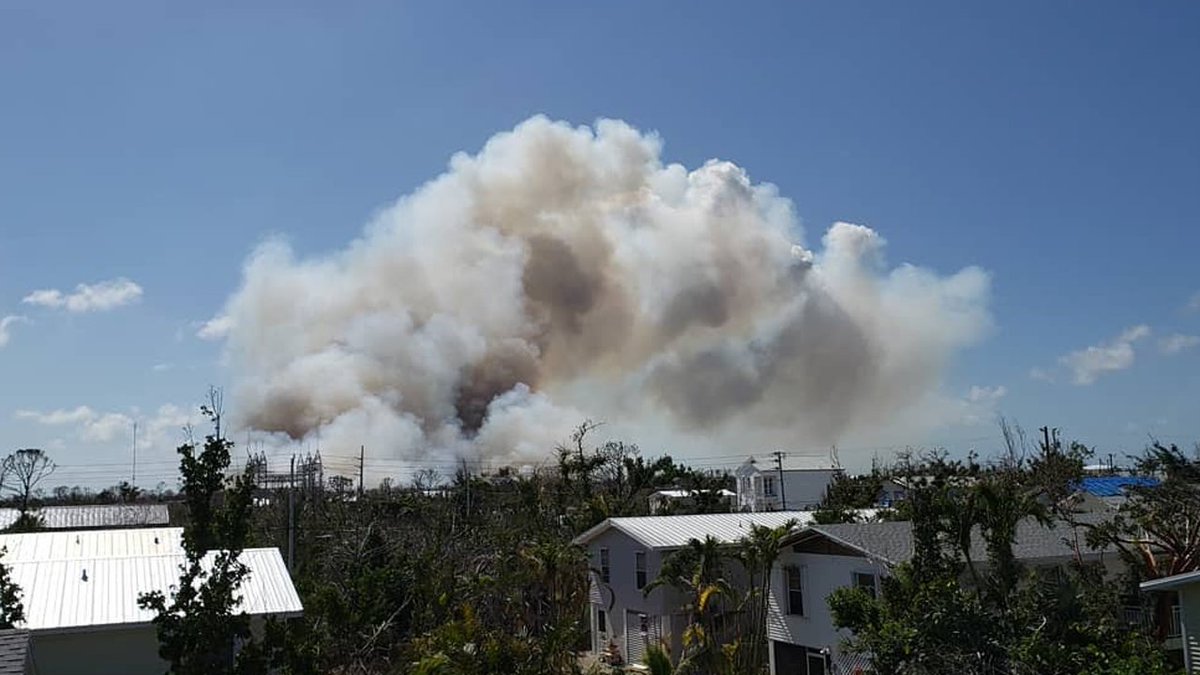 #BREAKING: Large brush fire causes thousands to lose power in Florida Keys bit.ly/2HTrJ14 https://t.co/ed5bRTM7PK