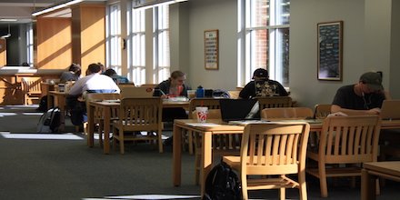 Need a quiet place to study?  24/7 begins today in Gorgas Library. Librarians are here to help with last minute questions. bit.ly/2F4tZiK <a href="/cwpromos/">CW Promotions</a>