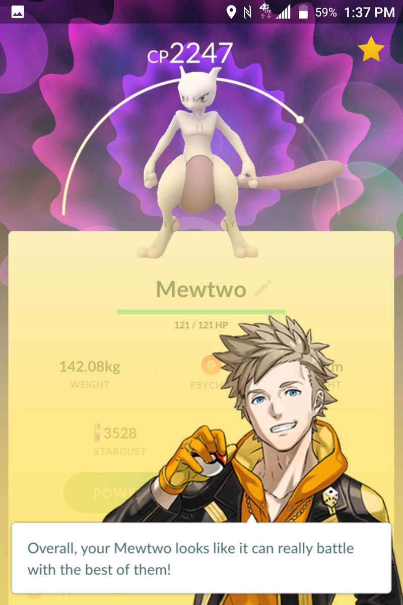 LoseTV's tweet image. Finally! #PokemonGO #Mewtwo #exraidpass