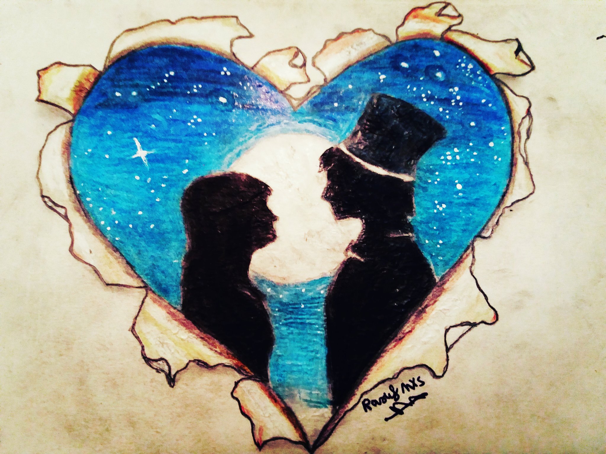 Raouf Mxs on Twitter: "My drawing 😇 #valentine #valentines #