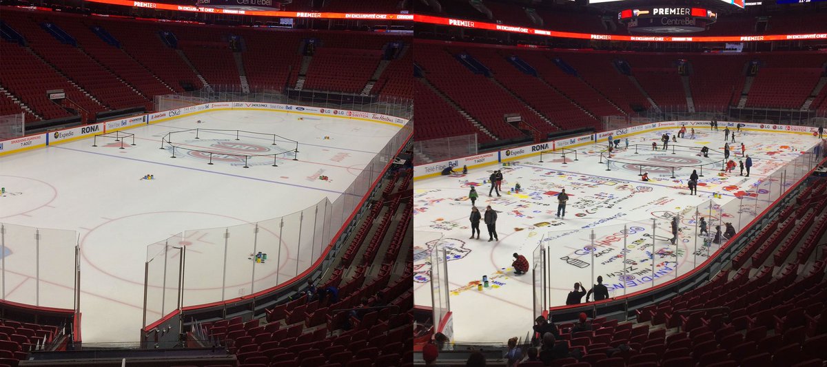 Avant et après.  Before and after.  @CanadianTire #PeinturezAvecPremier #PaintWithPremier #GoHabsGo https://t.co/4j1UBxkRRb