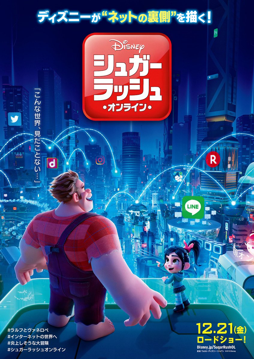 David Gilson L Affiche Japonaise De Ralph 2 0 La Suite Des Les Mondes De Ralph De Disney Vient D Etre Devoilee Et Le Titre Sera Sugar Rush Online Ralph2 Ralphbreakstheinternet Wreckitralph2 T Co Td8rgyhj9s