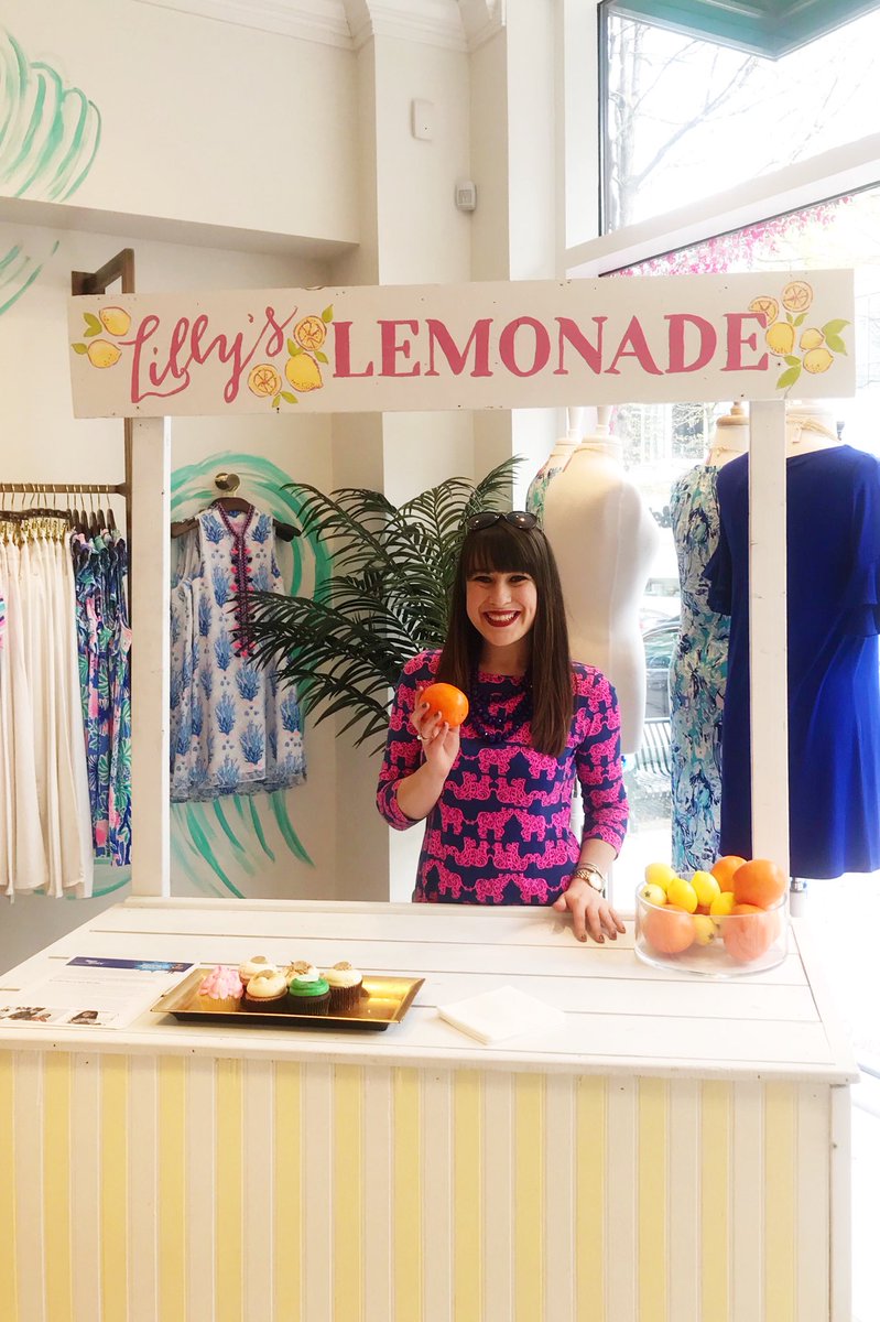 HDBrowning's tweet photo. It all started with a juice stand! #LifeInLilly #LillyPulitzer https://t.co/PqmgNBXq9I