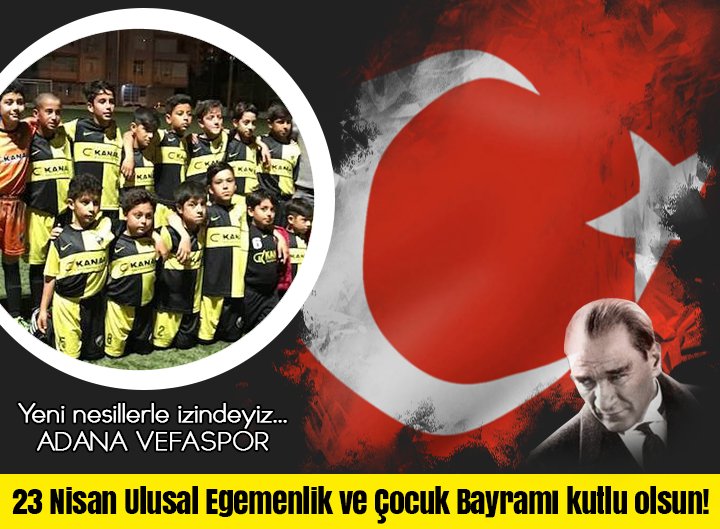 Geleceğe ışık tutan, yarınlarımızın umudu olan çocuklarımızın 23 Nisan Ulusal Egemenlik ve Çocuk Bayramı kutlu olsun.

#23NisanKutluOlsun 🇹🇷