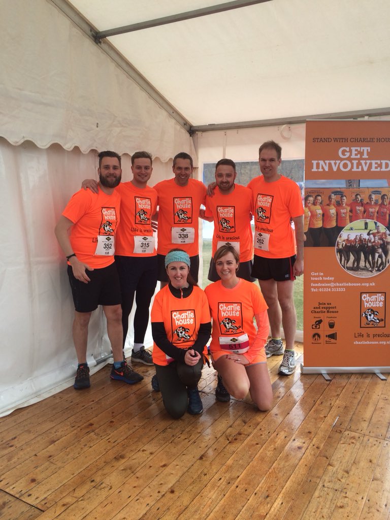 geoffreymorriso's tweet photo. Good effort from #teamproserv for @CharlieHouseHQ for todayโs Crathes Trail run https://t.co/lrBKYO6d7B