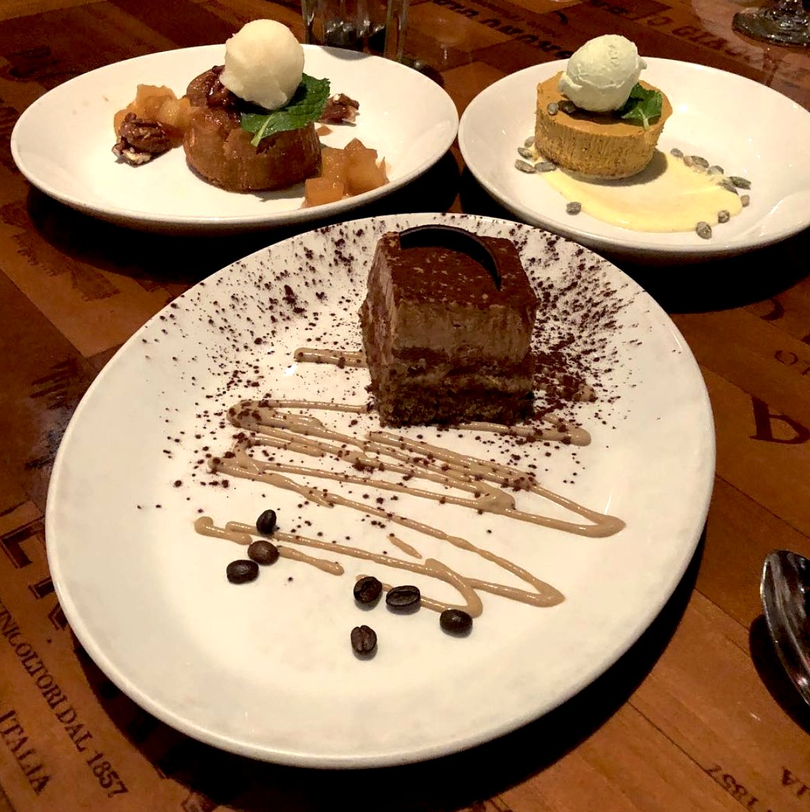 Why would you EVER order just one dessert?! #casanonna #nyc #sweets