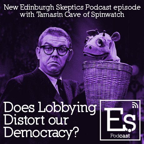 edskeptics's tweet photo. Do you work in #politics, #PR, or #policy? Interested in political #lobbying, #lobbyingtransparency, and it's impact on #democracy? You will want to listen to our latest #podcast, Tamasin Cave of @Spinwatch recorded live at the #Edinburghfestival Enjoy! https://t.co/o50GlWFHGw https://t.co/xP3XNCaiHx