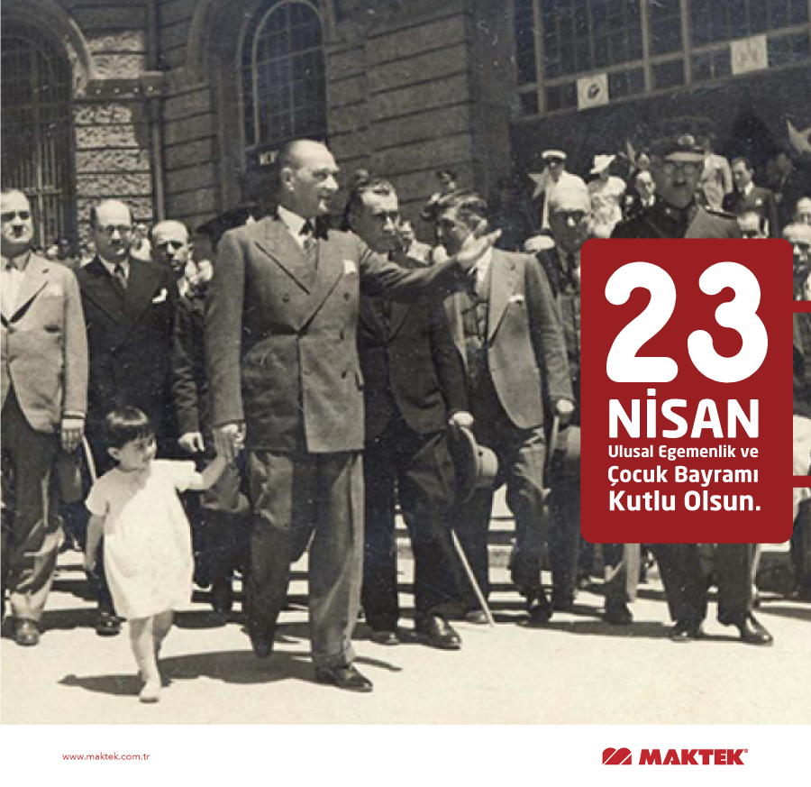 "Egemenlik kayıtsız şartsız milletindir!"
Mustafa Kemal Atatürk
23 Nisan Ulusal Egemenlik ve Çocuk Bayramı’mız kutlu olsun!

#Maktek #23Nisan #23NisanUlusalEgemenlikveÇocukBayramı