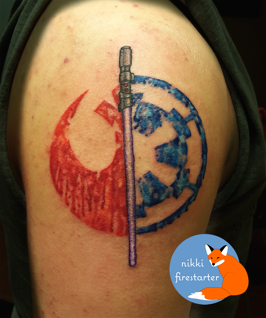 10 Tattoos That Will Awaken the Force Within  inkboxtrade Blog  Inkbox   SemiPermanent Tattoos