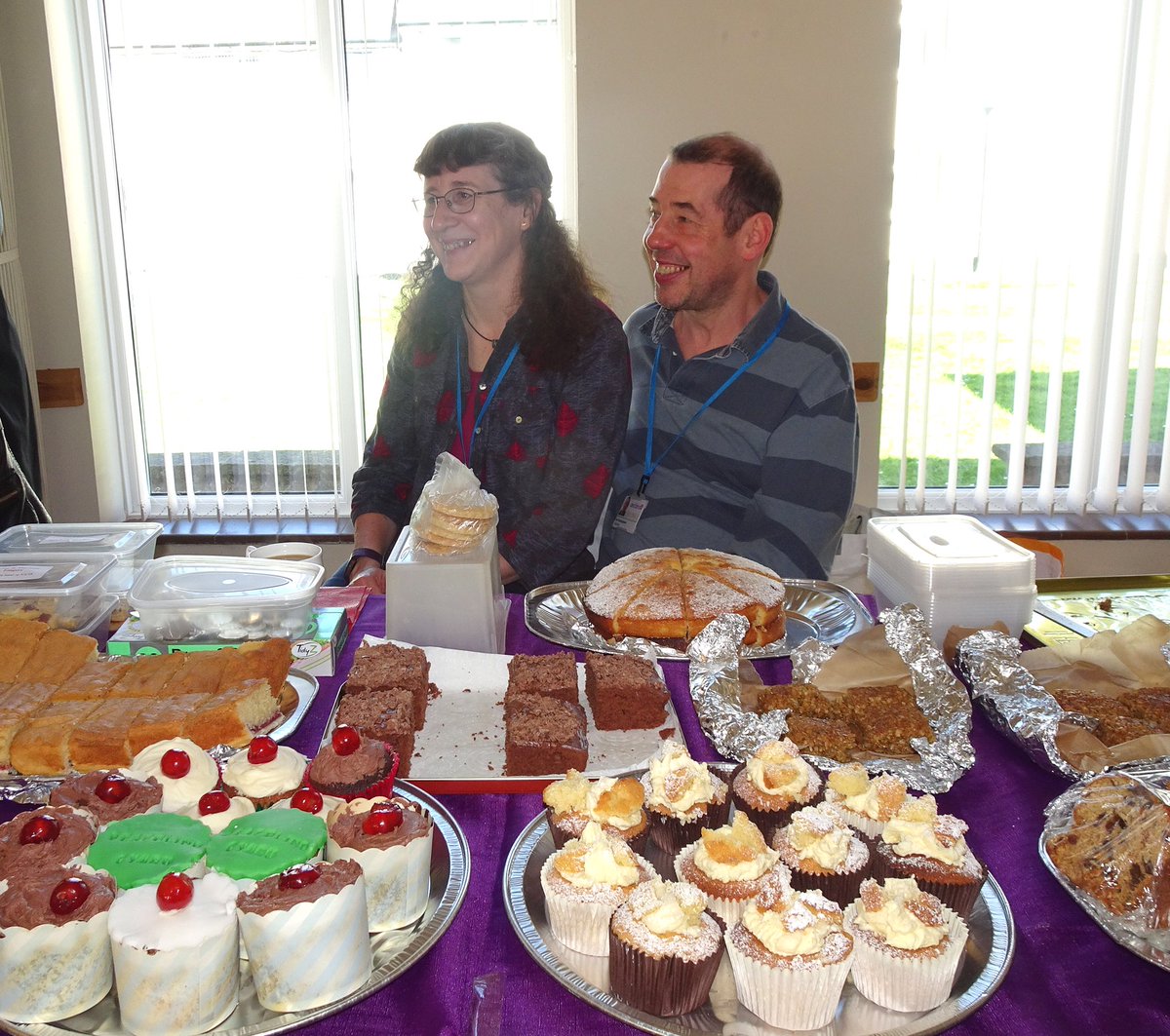 MWycherley's tweet photo. Plenty of tasty treats to celebrate @DeafblindUK 90th birthday in @Visit_Llandudno on Friday! https://t.co/dlVnWBCysf