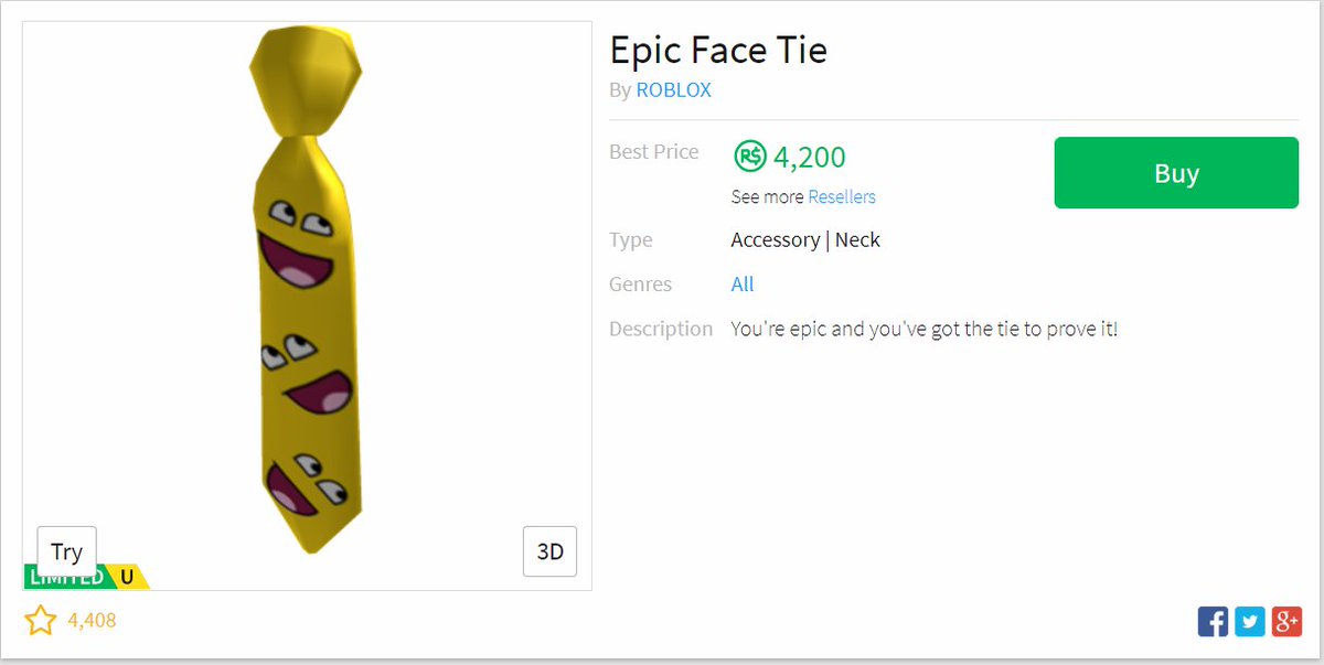 Roblox Account With Epic Face For Sale