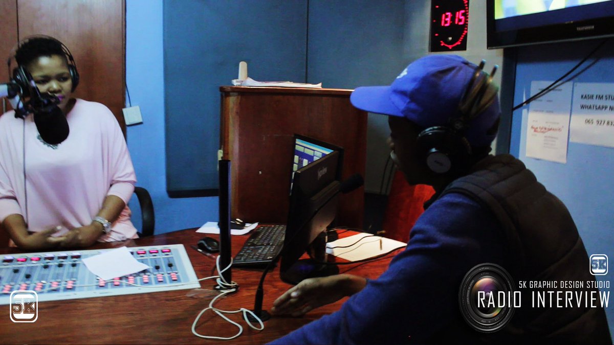5KGraphics's tweet photo. A Big Shout Out To @AmandaM_KLS &amp; The Urban Chart Show For Hosting A Dope Radio Interview It Was A Dope Platform For @5KGraphics Soweto's Very Own Content Creatives. "Work Hard When Opportunity Knocks Go For It."

#5KGraphics #AmandaM #DigitalMarketing  #Soweto #AfricaToTheWorld https://t.co/j9QP47bH5H