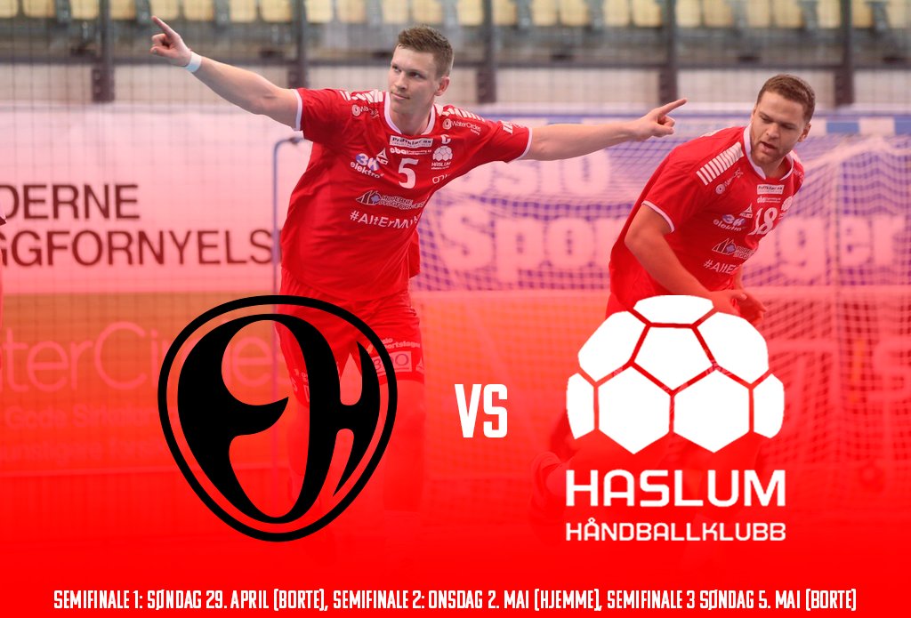 HaslumHK's tweet photo. Det kommer til å smelle. 
Elverum - Haslum i semifinalen i sluttspillet. 
Velkommen onsdag 2. mai! 

#AltErMulig https://t.co/M6C3BXYYzd