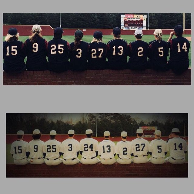 MillCreekHawk's tweet photo. 2018 Baseball Seniors and their moms! https://t.co/UMJ85JAyG4