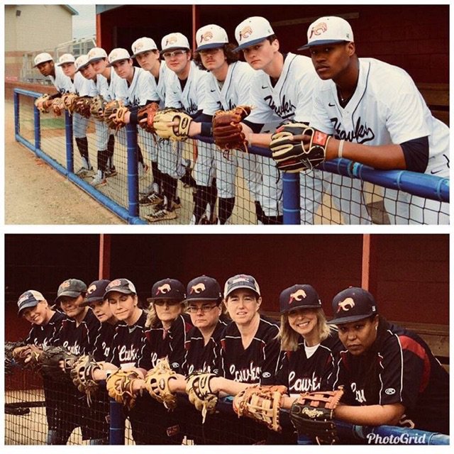 MillCreekHawk's tweet photo. Baseball Class of 2018 and their moms! https://t.co/Egu16oZWDH