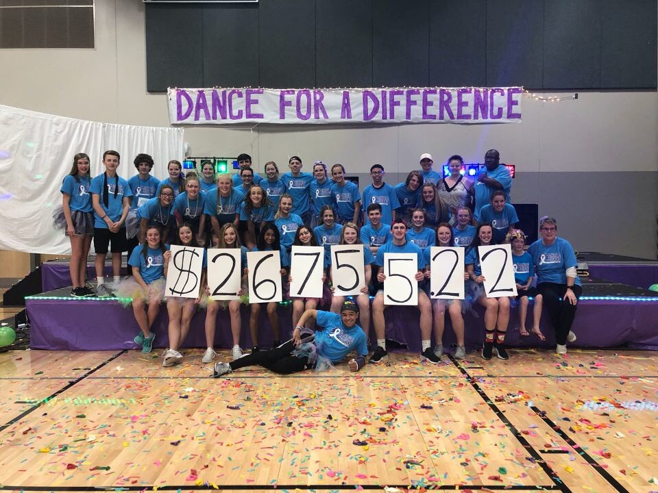 jenifersecrist's tweet photo. So proud of these LHS Difference Makers, #BoltNation, and the Liberty Community for coming together to Dance For A Difference⚡️💜 https://t.co/ODyU3Bo4Rg