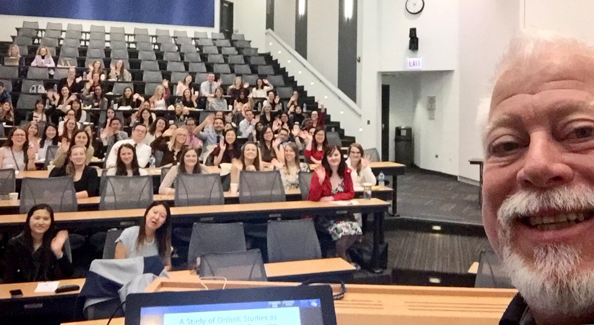 AllAboutOrthoK's tweet photo. It’s always a great day when you get to talk about OrthoK. 
This morning I was at the Illinois College of Optometry and the subject also included Myopia Control. This topic was chosen by students about to go into their last year at ICO. What a brilliant group! #Myopia #orthok https://t.co/VTFDmcjUck