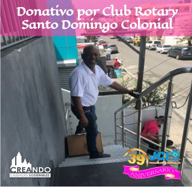 jcifemeninasd's tweet photo. JCI Femenina Santo Domingo agradece al @cludrotariocolonial el donativo que nos realizará de mil doscientos unidades de ropa interior femenina para las niñas y adolescentes de nuestra comunidad apadrinada Matá Los Indios Villa Mella. #jcifemeninard #jcird #jcisenadord https://t.co/u4yMyRbjpg