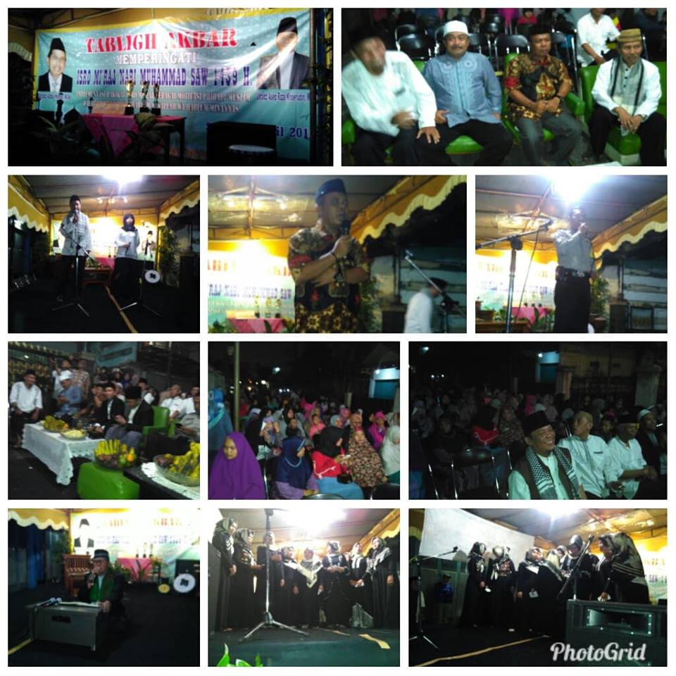 giat Malam Lurah Warung Muncang menghadiri Takblik Akbar Isro Miraj di Rw.01 tgl.14.04.2018 <a href="/KecBankul/">Kec. Bandung Kulon</a>