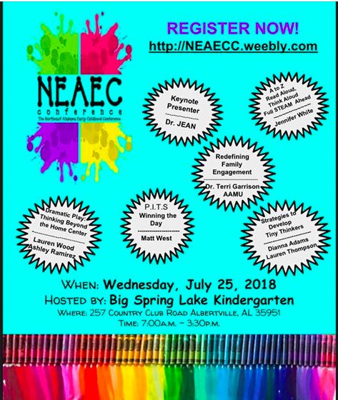 CollinsR_DES's tweet photo. You don't want to miss out on this great conference this summer for early childhood teacher! https://t.co/YyN2UzX2gv https://t.co/d1SxeQ6IaQ
