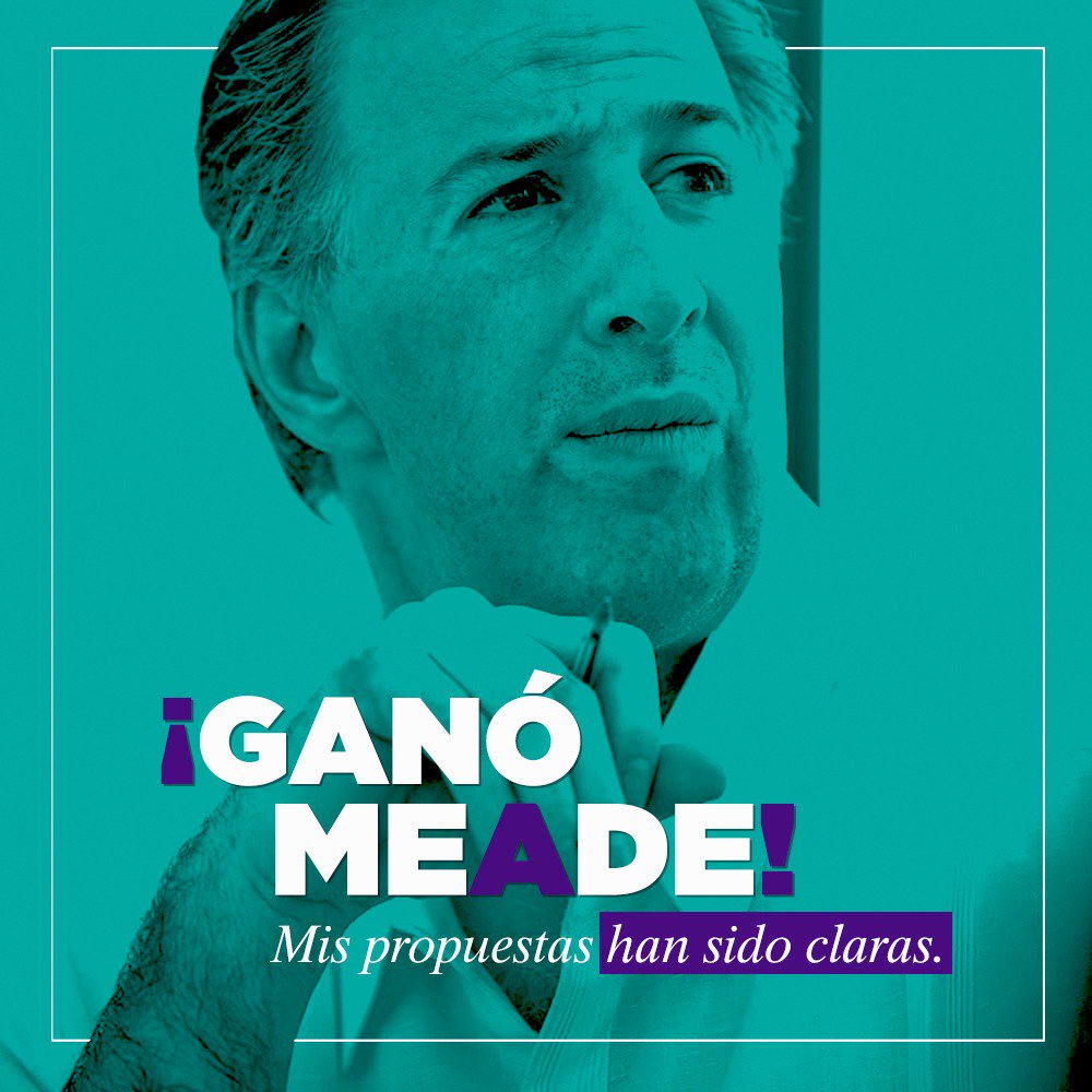 rjxm_edomex's tweet photo. Todo México tiene claro que #GanóMeade; porque es el candidato con las mejores propuestas y un proyecto de nación sólido. #EdoMéx #LaRedMásFuerte https://t.co/4iDaPTb440