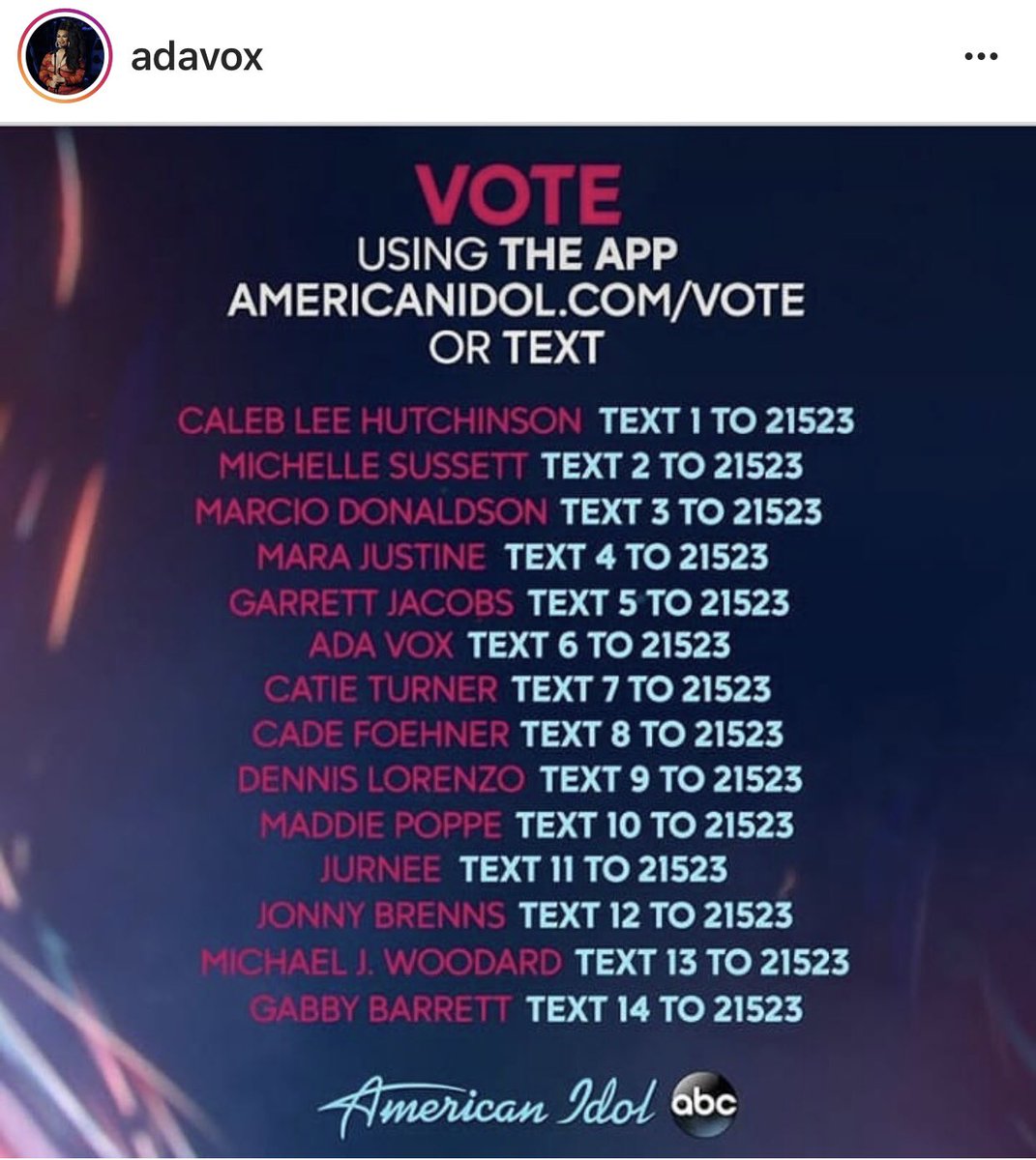 LookAtUrSelf1st's tweet image. Text 6 #AdaVox