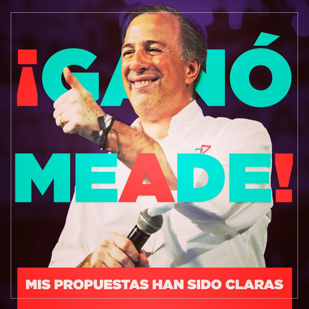 Haremos de #México un país exitoso con <a href="/JoseAMeadeK/">José Antonio Meade🇲🇽</a>  porque tiene las propuestas del cambio para el beneficio de los ciudadanos. #GanóMeade