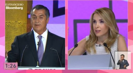 ElFinanciero_Mx's tweet photo. .@JaimeRdzNL indica que es tiempo de correr a todos los flojos y sacar a los partidos políticos. #DebateINE https://t.co/MO3VKiRwpI https://t.co/E4Z8zZZ6Jv