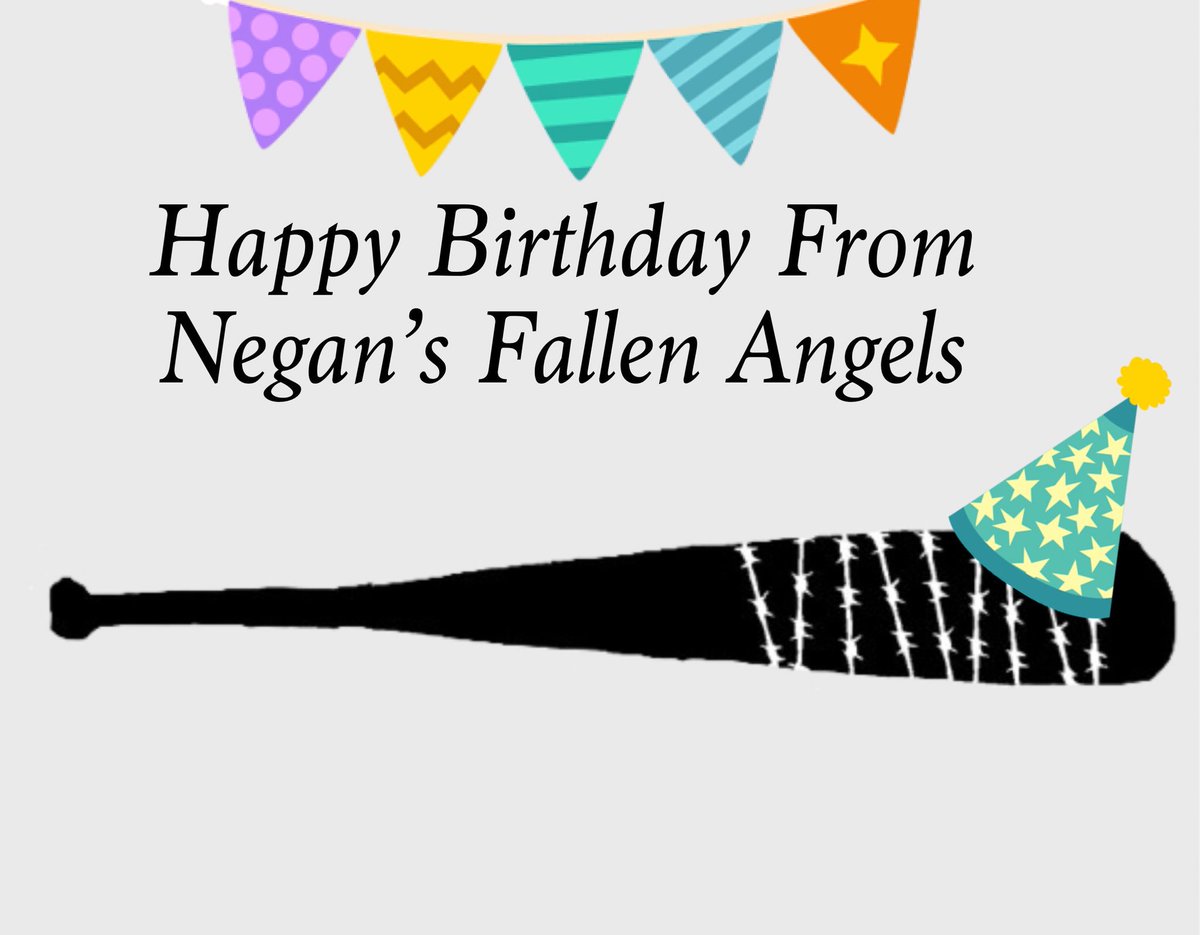 Negan's Fallen Angels tweet media