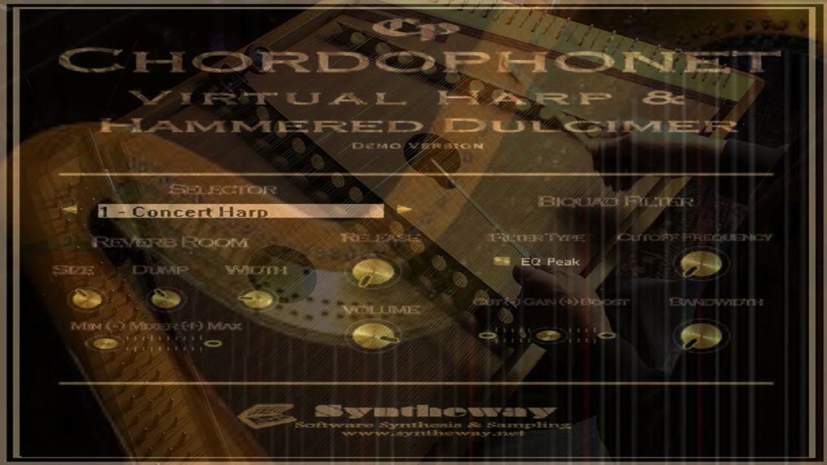 daniellaiseca's tweet photo. Chordophonet Virtual Celtic, Concert Harp plus Hammered Dulcimer https://t.co/aQB2ny0gO8 via @YouTube #Chordophonet #VirtualHarp #HammeredDulcimer #VirtualDulcimer #DulcimerVST #HarpAudioUnit, #HarpKONTAKT #HarpEXS24 #HarpNKI #HarpVST #CelticHarp #ConcertHarp #DulcimerAudioUnit https://t.co/nzQPhOjRoU